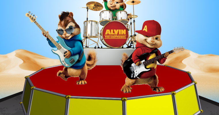 Castiga unul dintre cele 2 DVD-uri Alvin and The Chipmunks 4