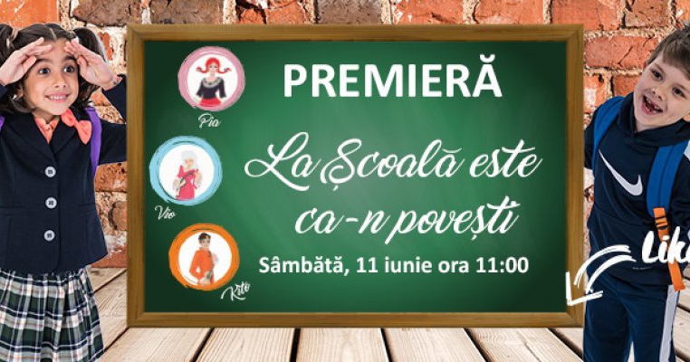 “La Școală este ca-n povești”, noua producție muzicală a trupei PAM PAM