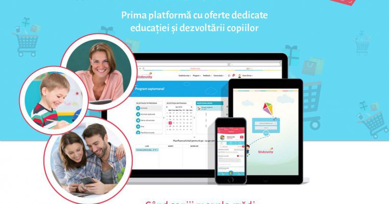 Kinderunity lansează Market, prima platformă cu oferte dedicate educației și dezvoltării copiilor