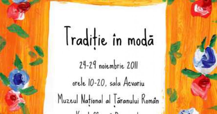 Expozitia Traditie in moda