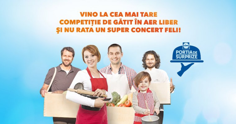 Caravana Lidl premiază cea mai talentată familie pasionată de gătit din România