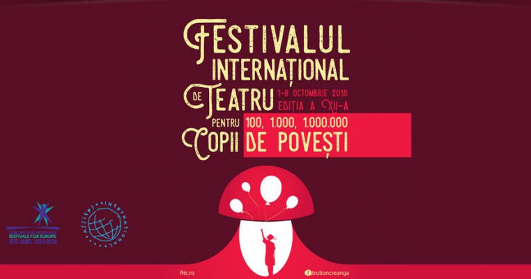 O nouă ediție a Festivalului Internațional de Teatru pentru Copii  „100, 1.000, 1.000.000 de povești”, între 1 și 8 octombrie la Teatrul Ion Creangă