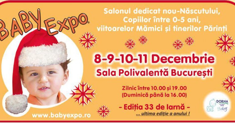 Produse inedite, oferte speciale si concursuri atractive la BABY EXPO Editia 33 de Iarna !