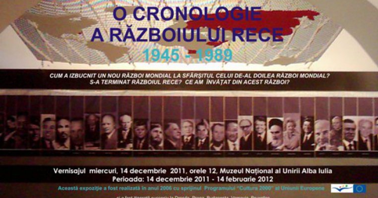 Expozitia itineranta Cronologia Razboiului Rece la Muzeul National al Unirii Alba Iulia
