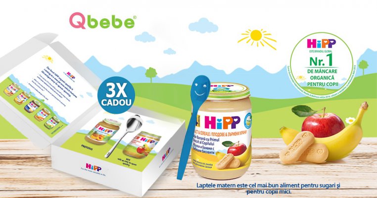 Hipp și Qbebe te invită la concurs!
