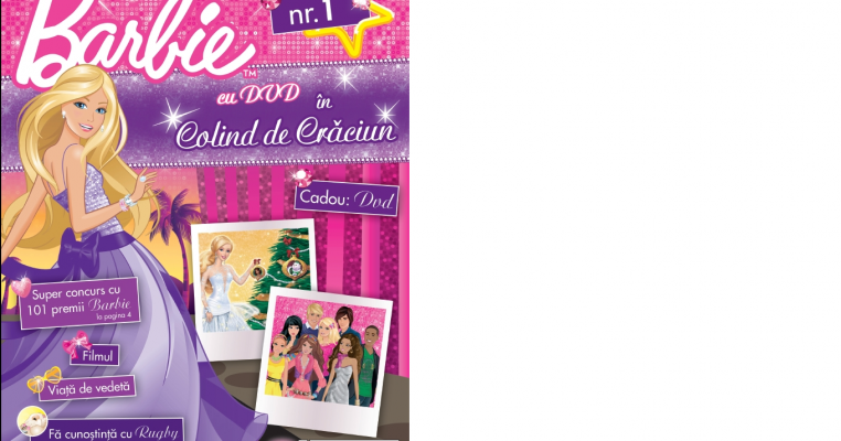 Lansare revista Barbie cu DVD