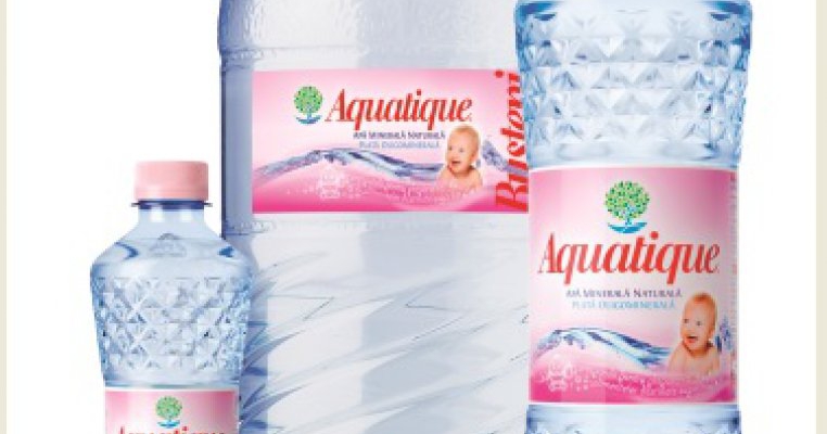 Aquatique, cea mai bună apă minerală plată pentru sugari și copii mici