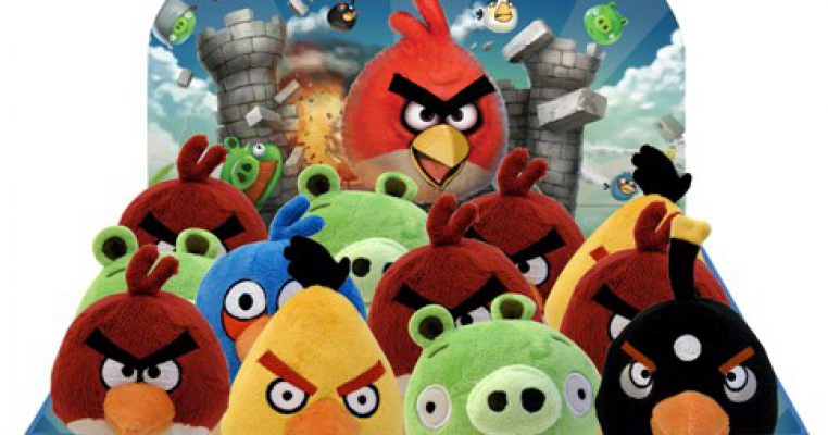 Noriel lanseaza colectia de plusuri Angry Birds in Romania