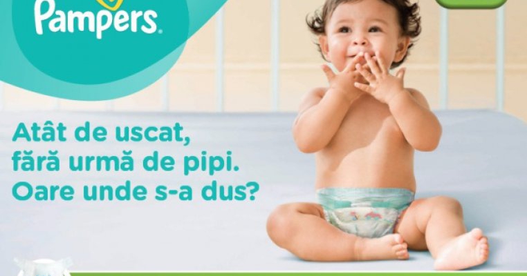 Câștigă unul dintre cele 50 de kit-uri de la Pampers