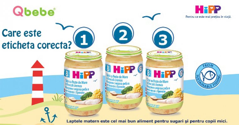 Câștigă unul dintre premiile speciale de la Hipp!