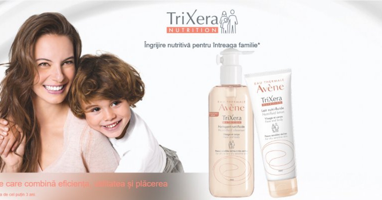 Avene lansează o nouă formulă inovatoare pentru pielea uscată a întregii familii