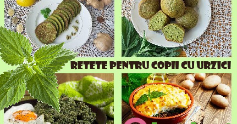 7 rețete sănătoase cu urzici pentru copii 
