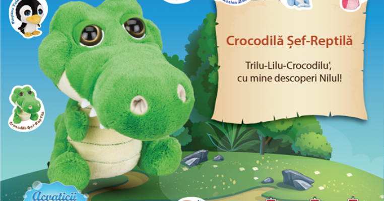 Poveste câştigătoare: Crocodilă Şef Reptilă şi Sofia descoperă geografia