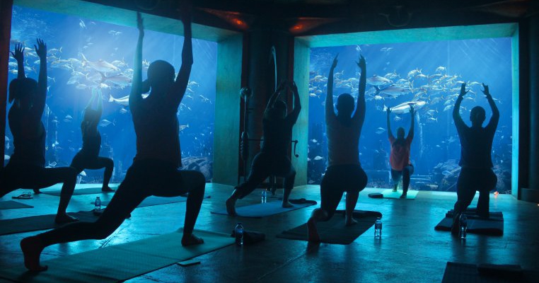 Yoga subacvatica, o experiență unică de regenerare profundă