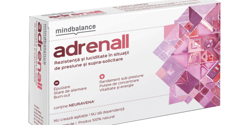 MINDBALANCE lansează ADRENALL, nutraceutic 100% natural pentru un nivel optim de energie pe întreg parcursul zilei