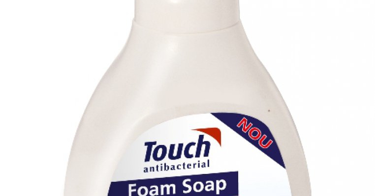 Cat mai multa spuma cu Touch Antibacterial!