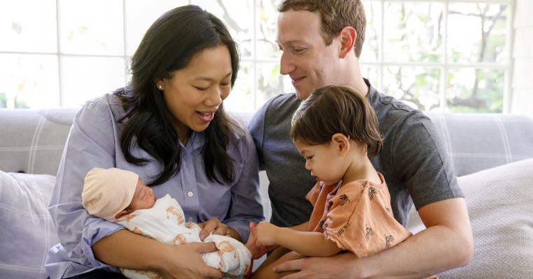 Scrisoarea emoționantă a lui Mark Zuckerberg pentru fiica lui nou-născută