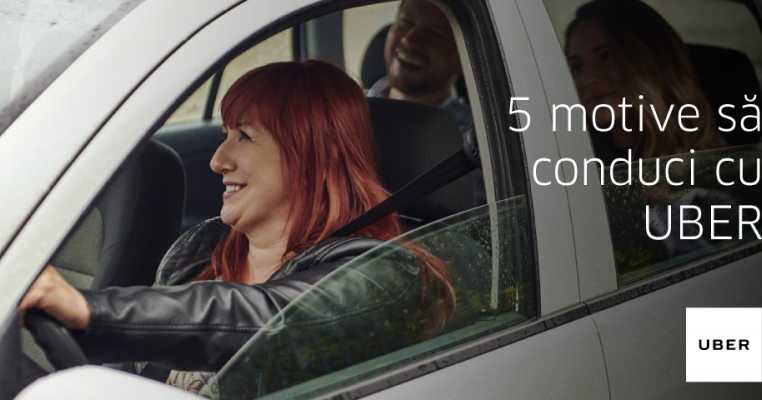 Câștigă bani în timpul liber: 5 motive să conduci cu UBER