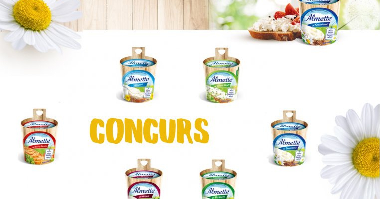 Câștigă un coș cu produse de la Almette!