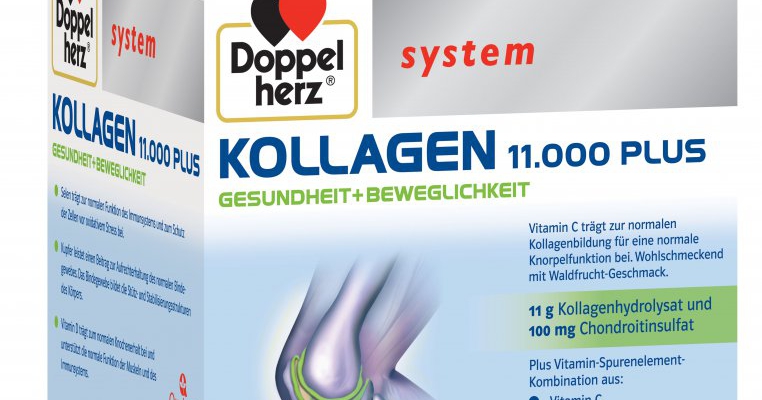 Doppelherz® system KOLLAGEN 11.000 PLUS pentru sănătatea și mobilitatea articulațiilor