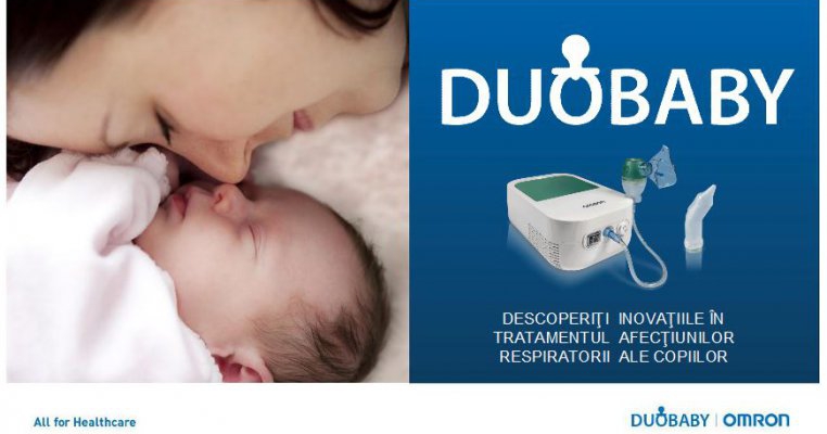 Omron DuoBaby – nebulizatorul inovator 2 în 1 pentru întreaga familie