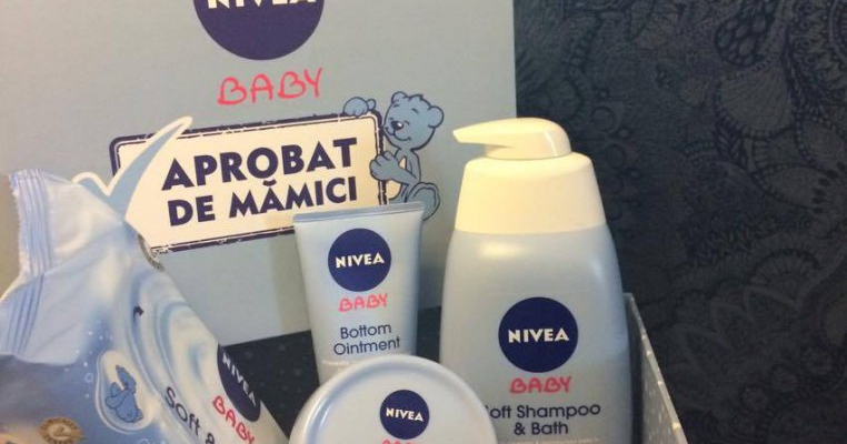Câștigă unul dintre cele 10 seturi de produse NIVEA Baby! 