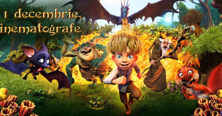 De 1 Decembrie, „Dragonul Vrăjit” reunește familiile la cinema 
