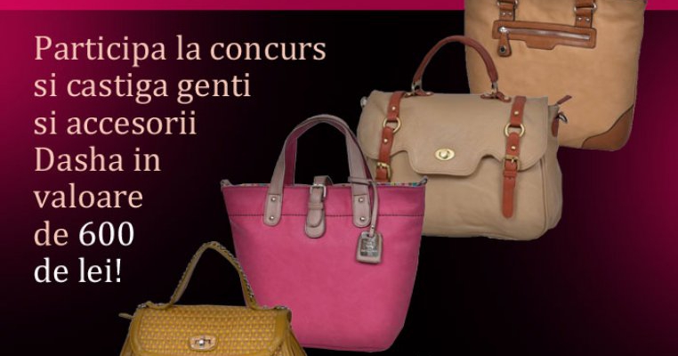 Fii o mamica cu stil! Afla cine a castigat genti si accesorii Dasha in valoare de 600 de lei!