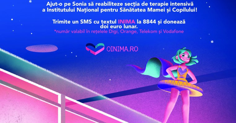 O INIMĂ: Campania de reabilitare a Secției de Terapie Intensivă din Institutul Național pentru Sănătatea Mamei și Copilului “Alessandrescu-Rusescu”, București