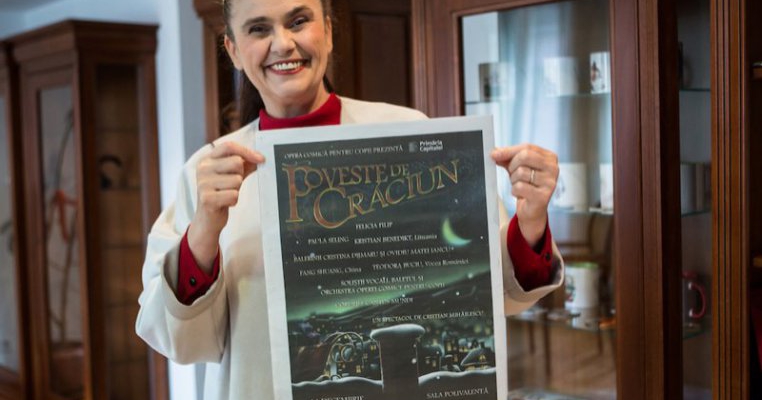 Opera Comică pentru Copii a anunțat câștigătorii concursului „Două nopți la Veneția” și a deschis Târgul „Poveste de Crăciun” și Patinoarul Copiilor