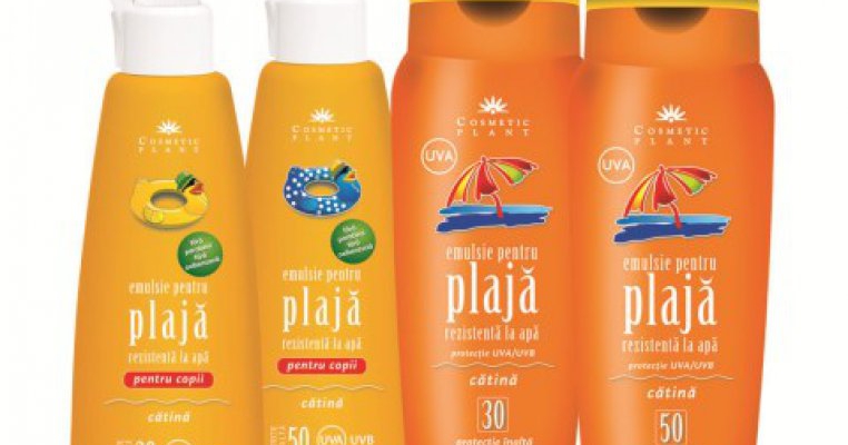  Alaturi de produsele Cosmetic Plant,  in fiecare vara soarele va fi prietenul tau cel  mai bun
