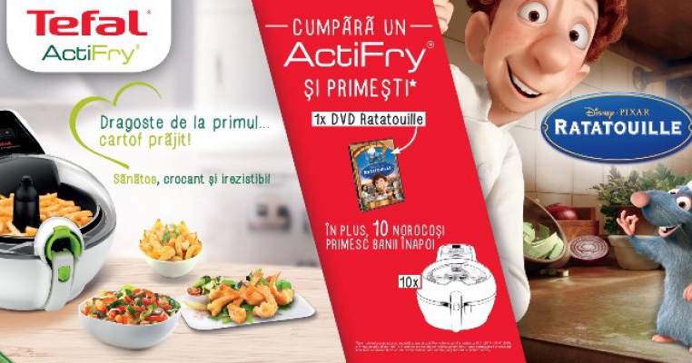 Tefal ActiFry® – Sănătos, crocant și irezistibil