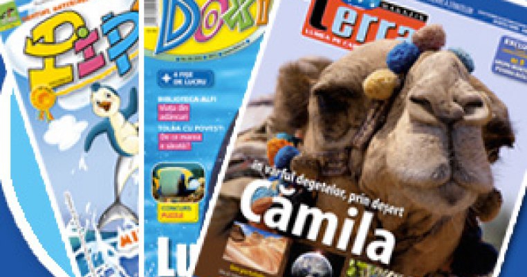 Au aparut revistele de mai Terra Magazin, Doxi si Pipo
