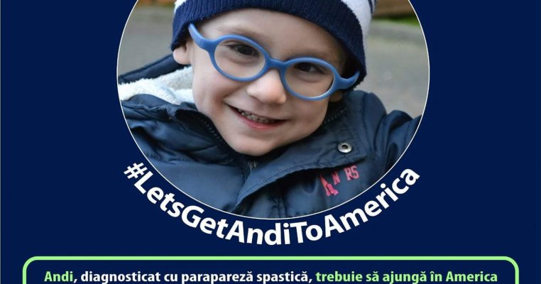 #LetsGetAndiToAmerica - Orice ajutor contează! 