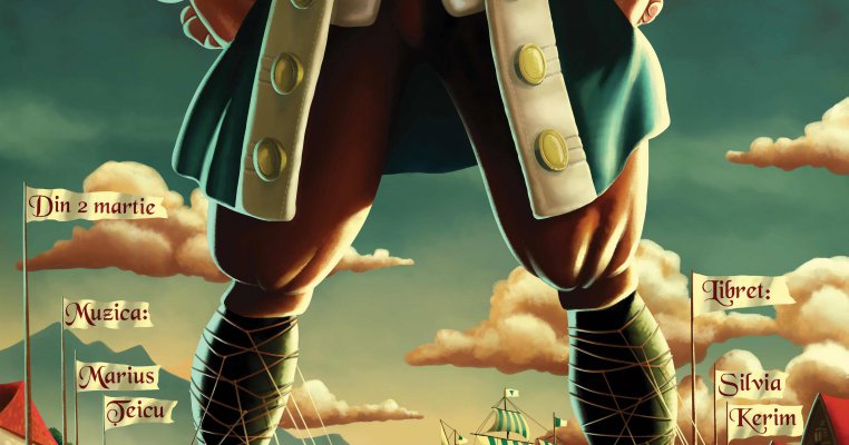 Musicalul „Gulliver”, premiera lunii martie la Opera Comică Copii