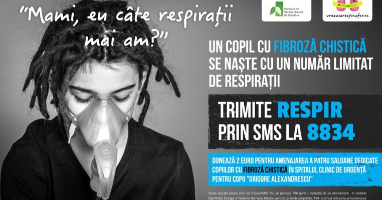 În România, bolnavii de fibroză chistica trăiesc cu aproximativ 20 ani mai puțin decât media europeană