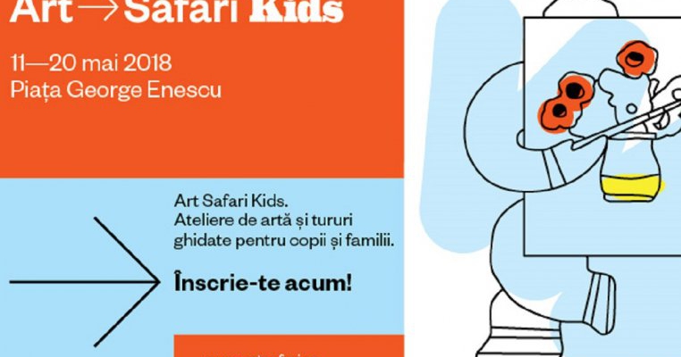 Art Safari Kids continuă în 2018: Copiii sunt invitați să descopere arta românească de patrimoniu, pe un traseu desenat pe înțelesul lor