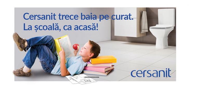 Cersanit va renova băile din școlile publice românești