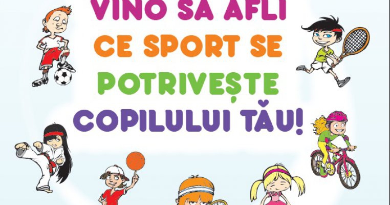 Vino sa afli ce sport se potriveste copilului tau!