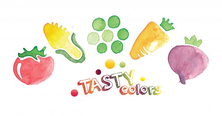 Tasty Colors - primele acuarele create 100% din legume