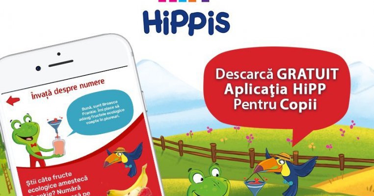 Pornește într-o aventură palpitantă cu HiPP Aplicația pentru Copii! 