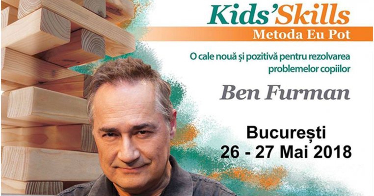 Workshop cu Ben Furman - Kids' Skills (Metoda Eu Pot)