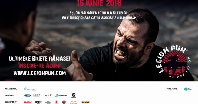 Legion Run România - distracția, energia și susținerea au venit în valuri!