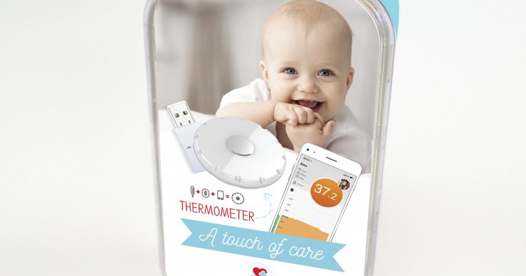 A apărut termometrul high-tech non-invaziv care ia temperatura constant și o transmite pe telefon