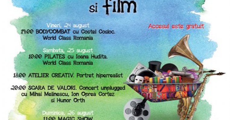 Roaba de cultura - weekend-ul 24-26 august