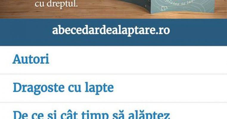 Săptămâna Mondială a Alăptării și prima aplicație mobilă despre alăptare în limba română