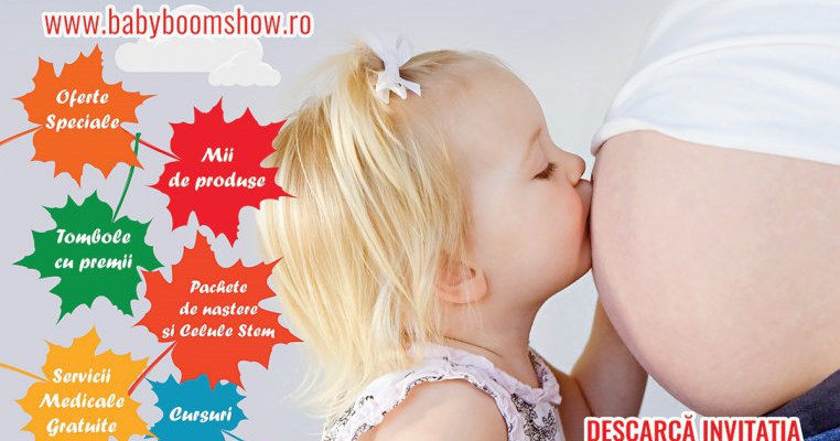 Cel mai mare târg pentru viitoare mămici și copii cu vârste cuprinse între 0 și 7 ani