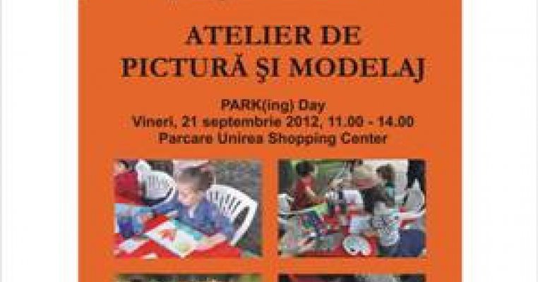 ATELIER DE PICTURA SI MODELAJ pentru copii