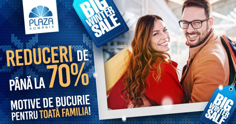 Bucură-te de sezonul reducerilor la Plaza România!