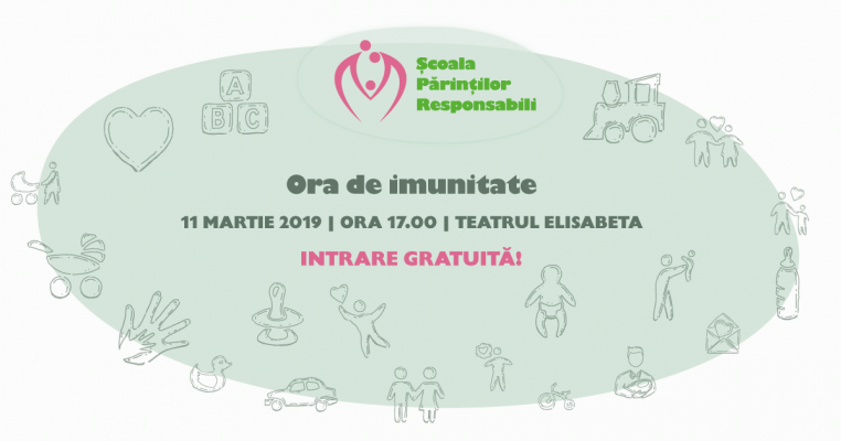 Au început înscrierile la Ora de Imunitate! Seminar gratuit pentru părinții responsabili
